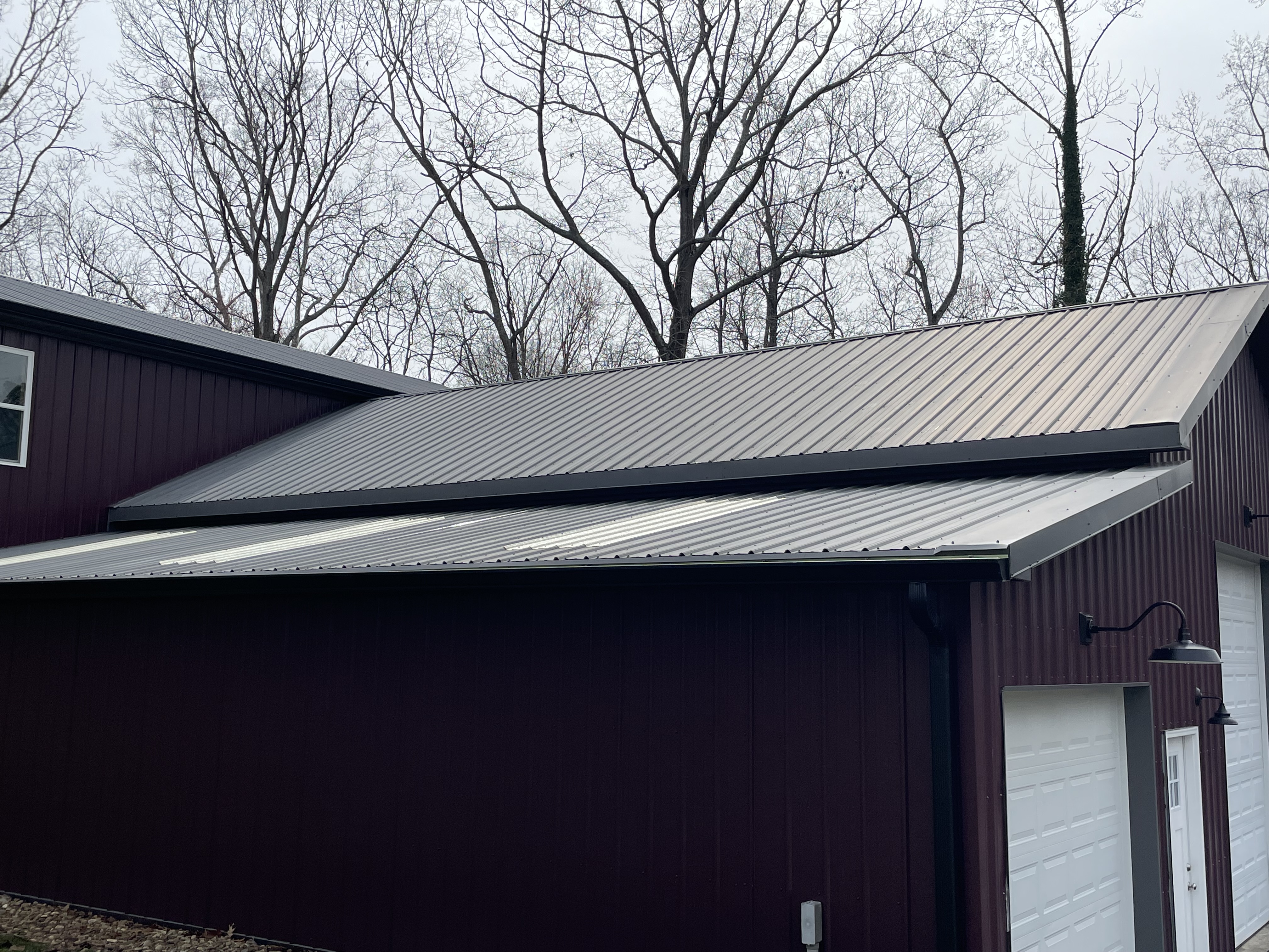 A clean shop roof in Mooresville NC